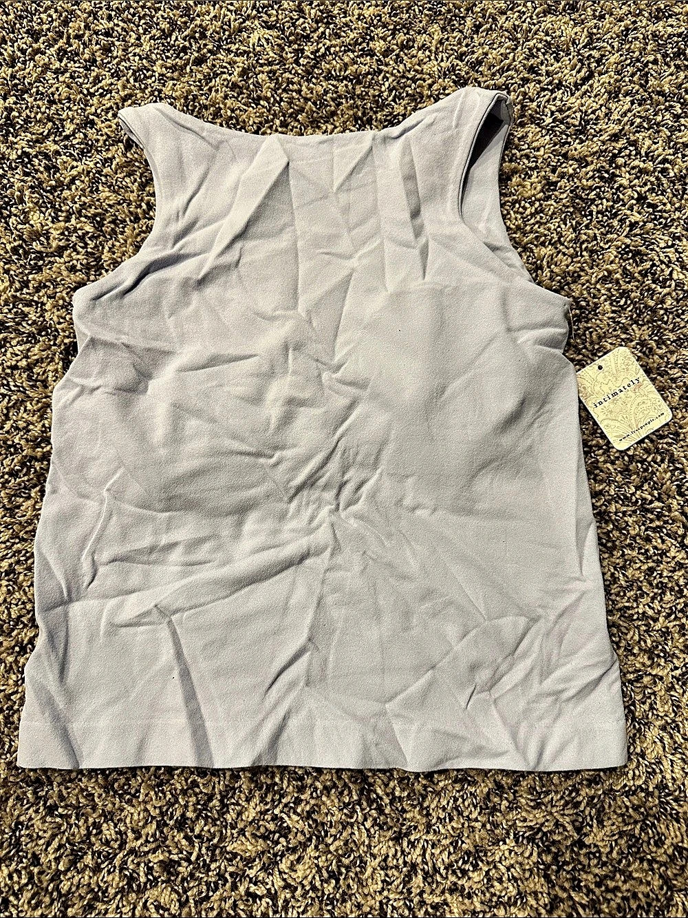 intimately C1485 purple Tank Top Size M/L NWT